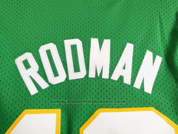Maglia NCAA Oklahoma State Savages Dennis Rodman #10 Verde